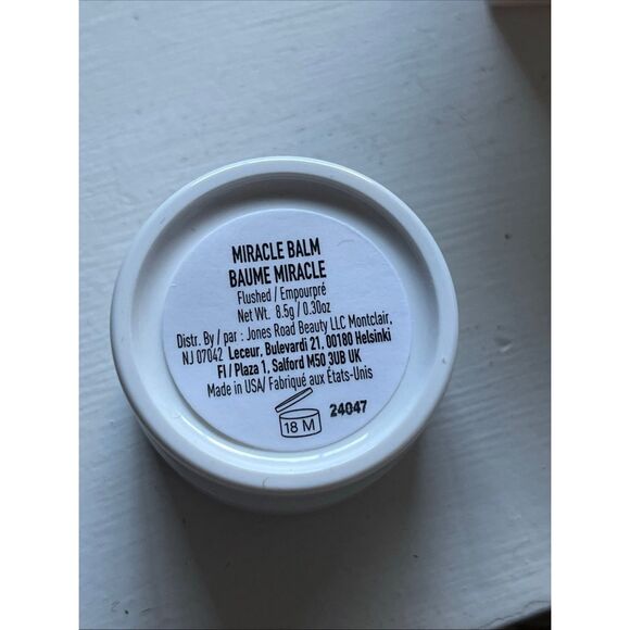 Jones Road Miracle Balm Mini 8.5g, “Flushed”New In Box - Picture 9 of 9